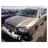 2006 Toyota Highlander JTEEP21A460140318 Beige