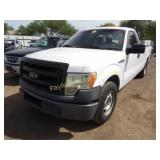 2014 Ford F-150 1FTNF1CF2EKG23691 White