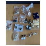 Assorted Vintage Earrings / Clip On Earrings