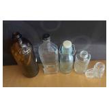 Assorted Glass Bottles Collectors