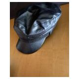 LA Express black newsboy cap