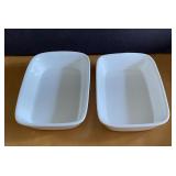 (2) Ceramic Dishes