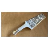 Vintage ceramic cake server