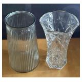 (2) Flower Vases