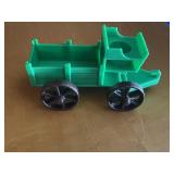 1982 Fisher-Price Little People Green Stagecoach