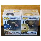 Funko Pop Avengers End Game Captain America & Thor