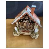 Christmas House -  traditional German folk art