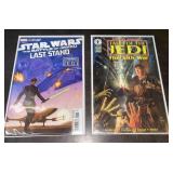 Star Wars Last Stand & Jedi Sith War Comics