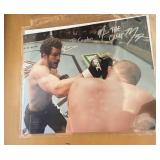 Signed Photo Mark 'The Hammer' Coleman