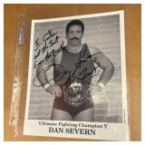 Signed Photo Dan 'The Beast' Severn