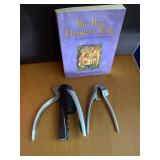 Bartending Book, Wine Opener and presser