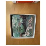 Six vintage pimpernel acrylic /cork coasters