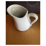white ceramic pitcher