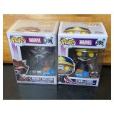 Funko Pop Rocket Racoon & Star Lord **