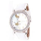 DISNEY' (Stamped) Watch  Swarovski Set Bezel - Le