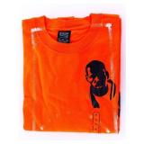NIKE -Vintage LeBron Stats T Shirt Orange Size M -