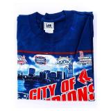 LEE Vintage T Shirt -Blue Print - City of Champion