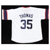 Frank Thomas Signed  Custom Replica Jersey (Becket