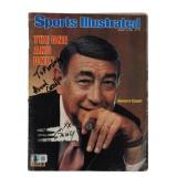 Howard Cosell Signed 1983 Sports Illustrated Magaz