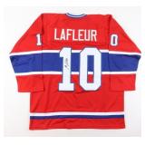 Guy Lafleur Signed Jersey (JSA)