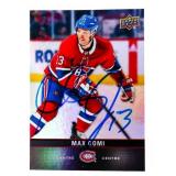 Upper Deck 2019-2020 MAX DOMI - Montreal Card - Au