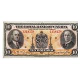 Royal Bank of Canada 1935 Ten Dollars