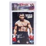 'MIKE TYSON' Large Slab 'Exclusive FIGHT CARD'