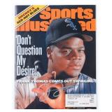 Frank Thomas Signed 2000 Sports Illustrated Magazi