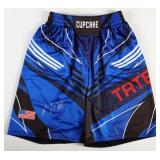 Miesha Tate Signed 'Cupcake' Custom Fight Shorts