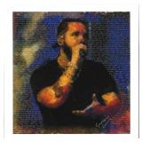 Artist 'George Davis' Fine Art Giclee 'DRAKE'