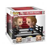 Capture the thrilling wrestling showdown between P