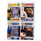 Grouping - 4 FUNKO POP Rocks - Usher, Noel Gallagh