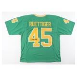 Rudy Ruettiger Signed Custom Replica Jersey (Gamed