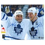 Tie Domi & Mats Sundin Fine Art Giclee Autographed