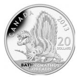 2013 $20 DINOSAURS OF CANADA: BATHYGNATHUS BOREALI