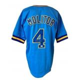 Paul Molitor Signed Jersey (JSA)