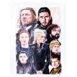 Artist - Tony Santiago - 'Game of Thrones Lithogr