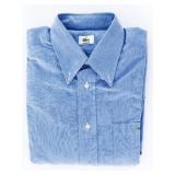 LACOSTE Blue Denim Sport Shirt Size 40