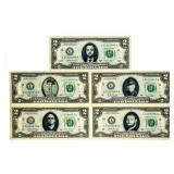 PAWN STARS - Federal Reserve $2 Note Collection -