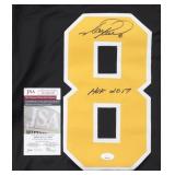 Mark Recchi Signed Replica Jersey Inscribed 'HOF