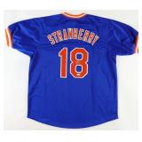 Darryl Strawberry Custom Replica Signed Jersey (JS
