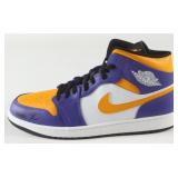 Magic Johnson Signed Nike Air Jordan Lakers Basket