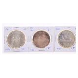 Lot 3 Canada Silver Dollars - 1964-65-66