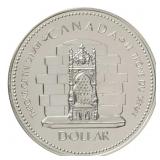 1977 $1 Queen Elizabeth Silver Jubilee - Silver Do