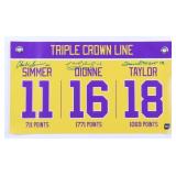 Charlie Simmer, Marcel Dionne & Dave Taylor Signed