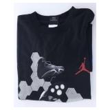 JORDAN Vintage Black T Shirt - Graphics All Tags S