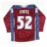 Adam Foote Custom Replica Jersey Autographed