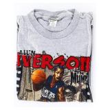 LEE SPORT Vintage 'Allen Iverson' Grey Graphic T
