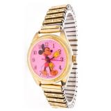 Vintage  'Disney' Watch - Pink Dial Mickey Mouse