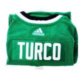 Marty Turco - Stars Pro Green Jersey, Autographed